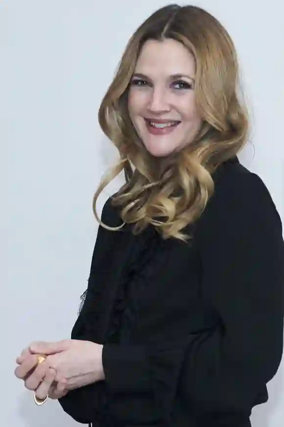 Drew Barrymore attends 'Santa Clarita Diet' photocall at the Netflix office.