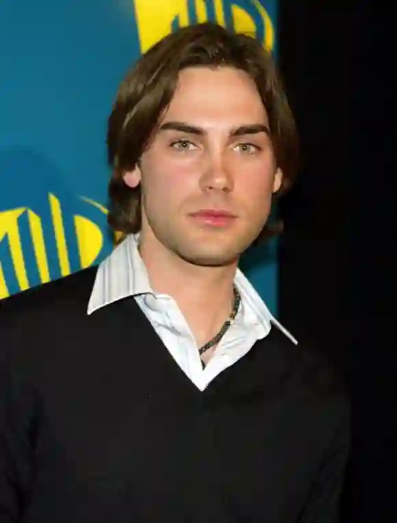 Hollywood, CA - JANUARY 13: Actor Drew Fuller arrives to The WB Networks 2004 All-Star Winter Party on January 13, 2004 at the Hollywood and Highland Mall, in Hollywood, California. (Photo by Kevin Winter/Getty Images)