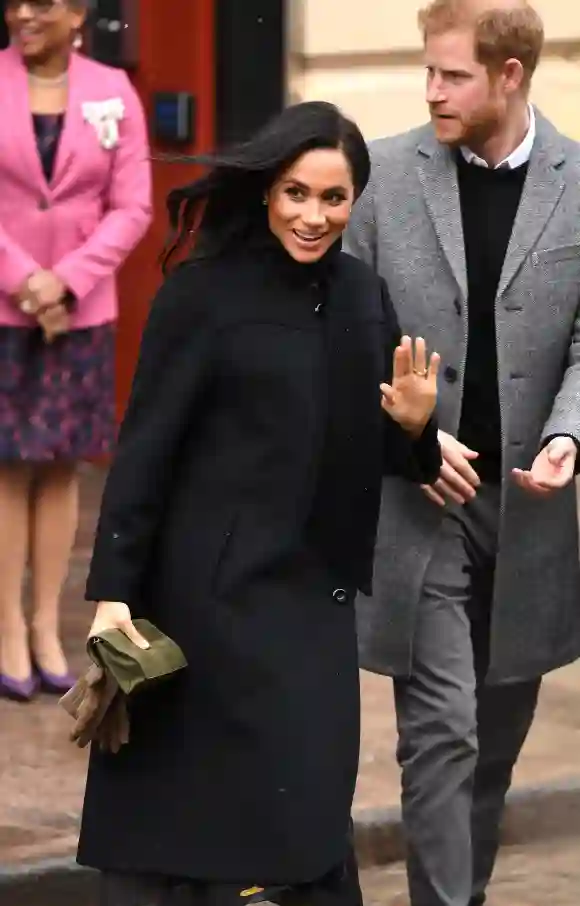 Duke and Duchess of Sussex visit Bristol The Duke and Duchess of Sussex after their visit to the Bri