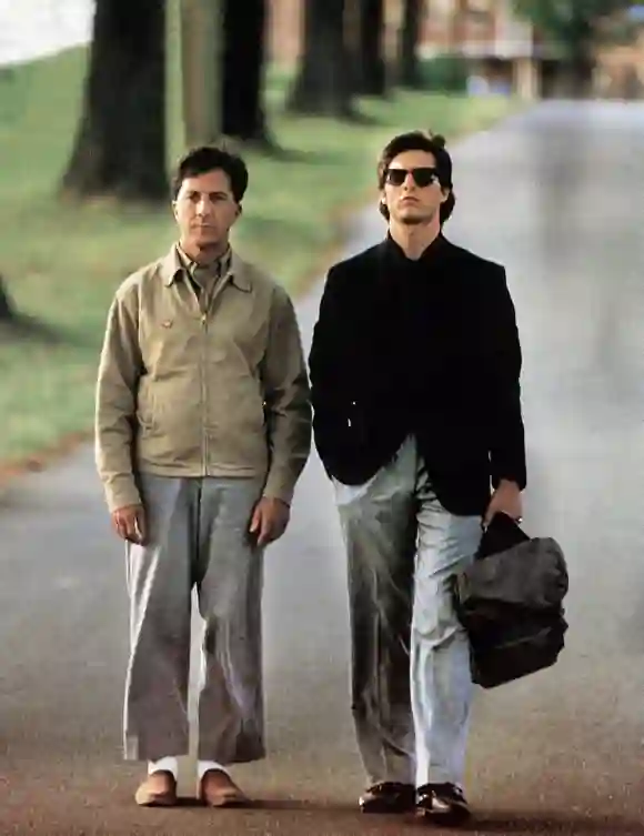 Dustin Hoffman and Tom Cruise 'Rain Man' 1988
