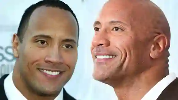 The stark transformation of Dwayne Johnson