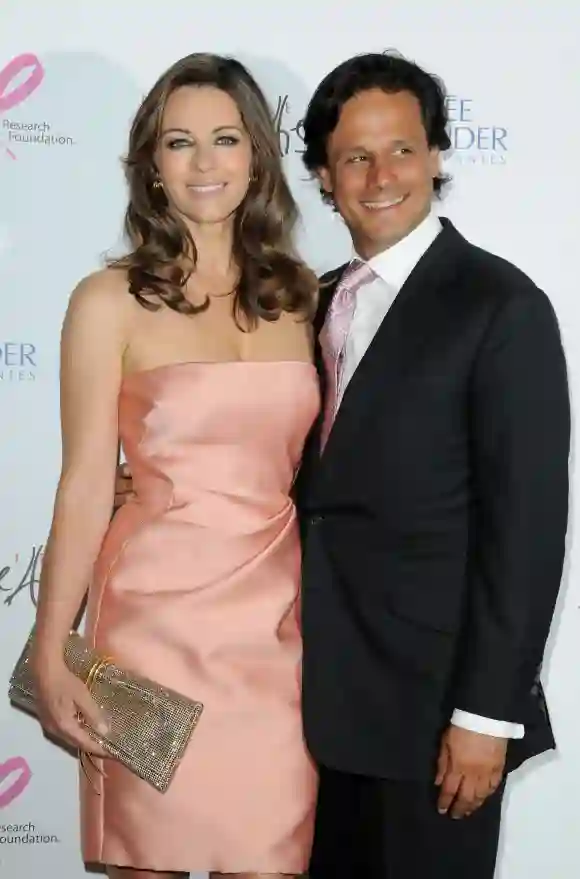 Elisabeth Hurley and Arun Nayar in 2010