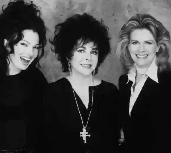 Fran Drescher, Elisabeth Taylor and Candice Bergen