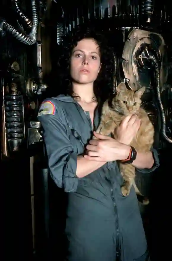 Sigourney Weaver Gato de "Alien