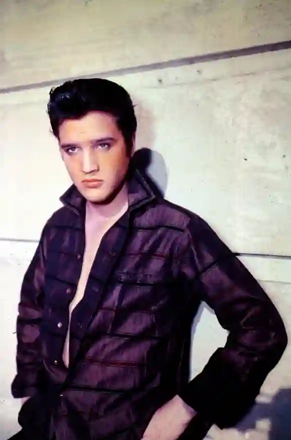 Le chanteur Elvis Presley