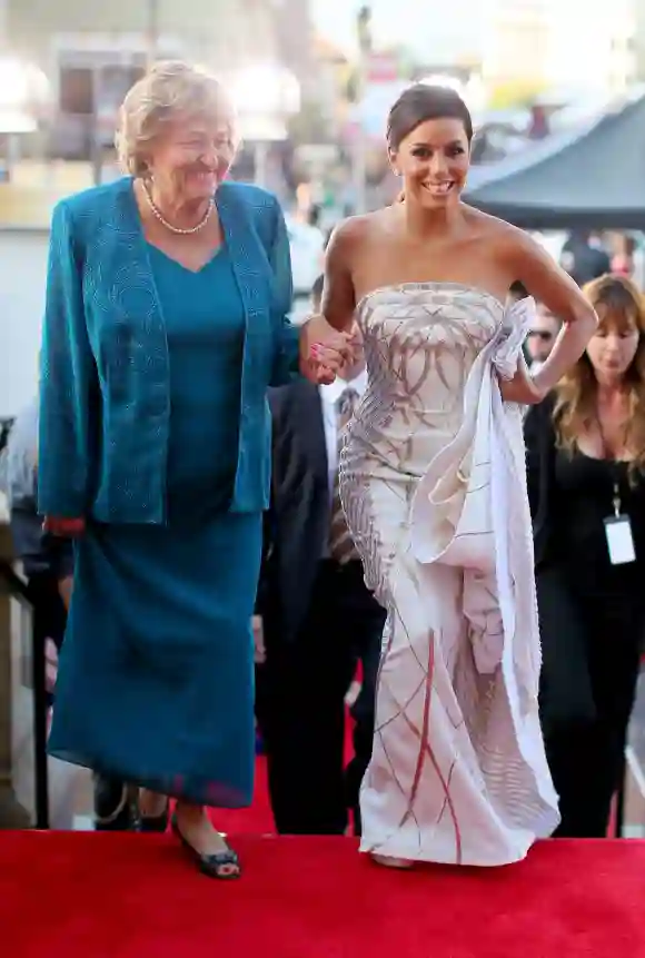 Eva Longoria et Ella Eva Mireles en 2014