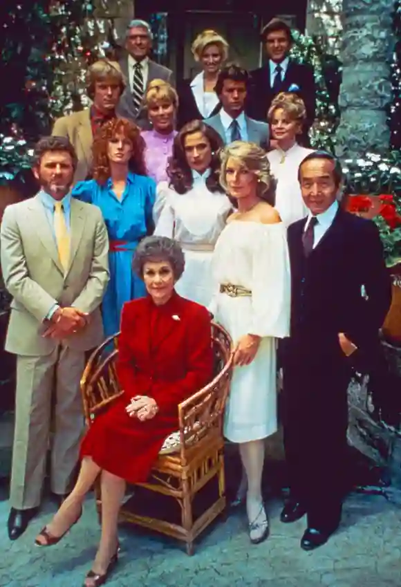 Falcon Crest Falcon Crest, TV series, USA 1981 - 1990, Starring: Jane Wyman, Robert Foxworth, Jamie Rose, Ana Alici