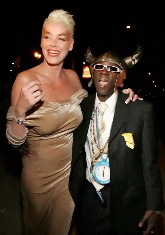 Flavor Flav and Brigitte Nielsen were once a couple