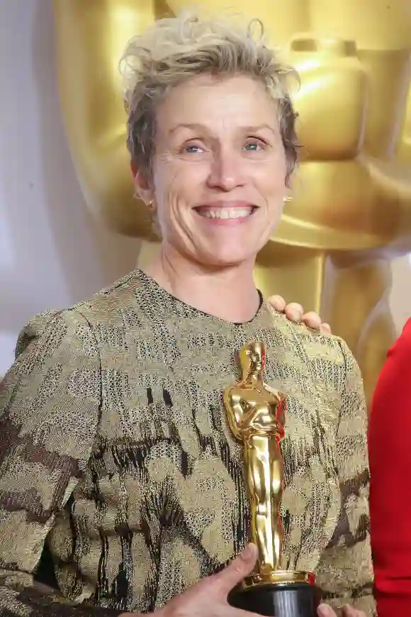 Frances McDormand 90th Annual Academy Awards - Press Room