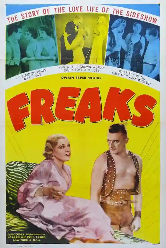 Freaks (1932) dir. Película de terror  de Tod Browning