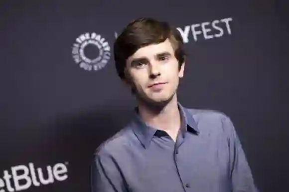 Actor Freddie Highmore attends the 2018 PaleyFest screening of ABC's 'The Good Doctor' at the Dolby Theater