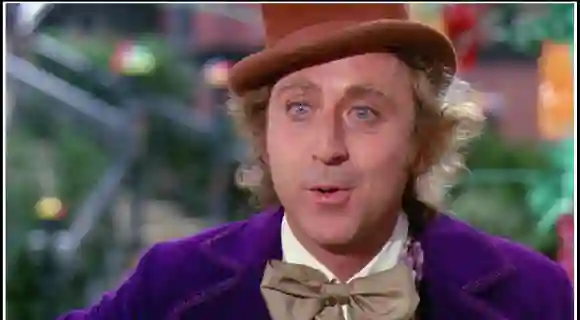 Gene Wilder en "Willy Wonka y la fábrica de chocolate" (1971)