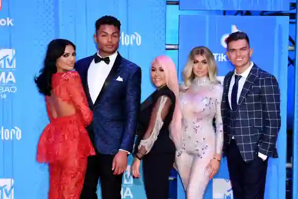 Geordie Shore Cast at a red carpet event
