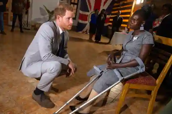 prince harry visit angola