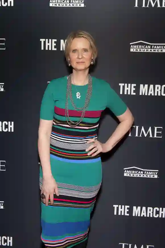 Cynthia Nixon attends TIME Launch Event For The March VR Exhibit At The DuSable Museum 2020