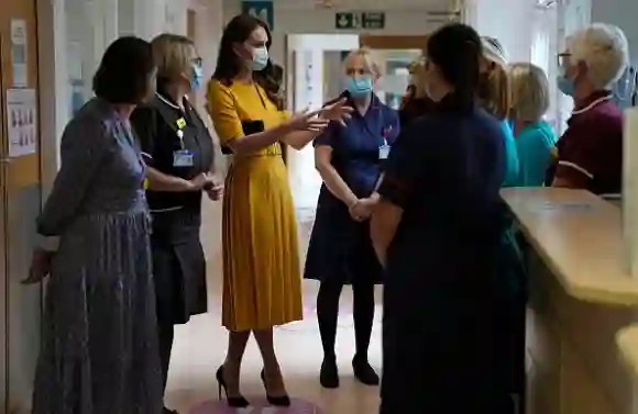 la princesa kate responde a la emergencia de covid