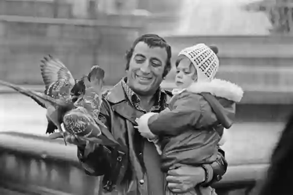 Tony Bennett And Daughter