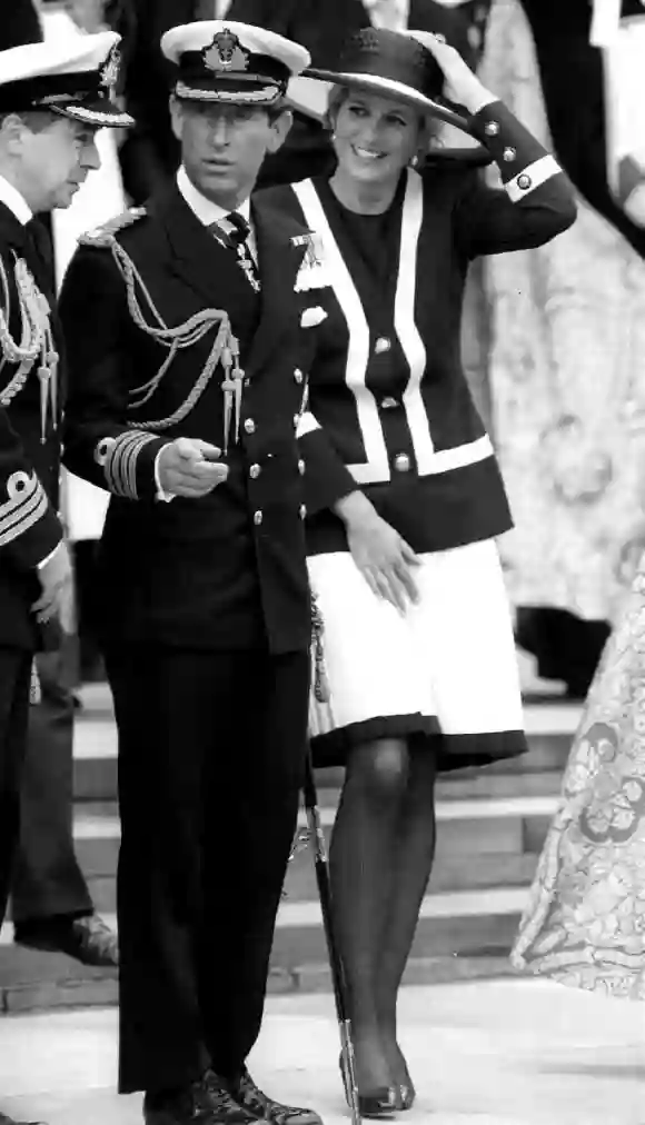 Lady Diana y el príncipe Carlos