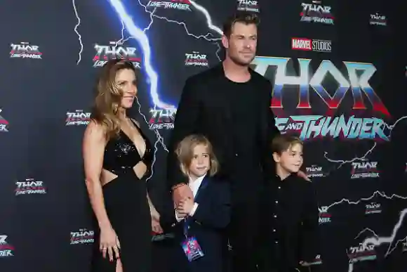 Chris Hemsworth and Elsa Pataky's twins