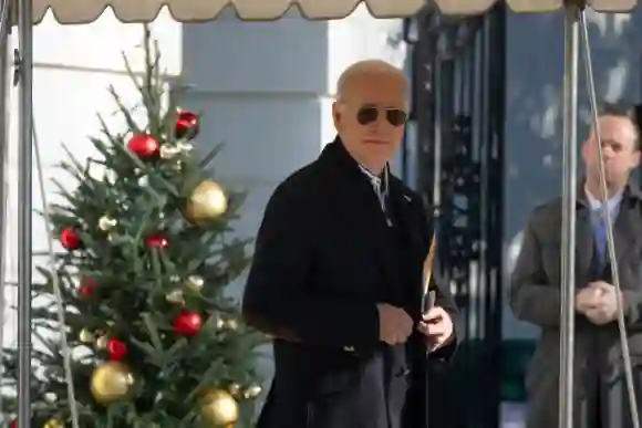 President Biden Departs The White House For Milwaukee