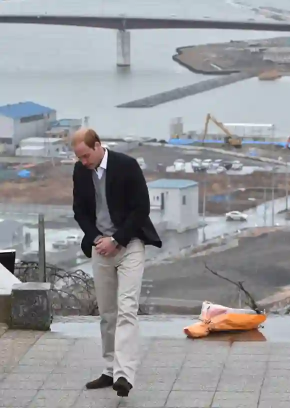 prince william  japan 2011 earthquake tsunami