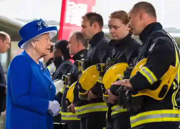 queen elizabeth grenfell tower fire