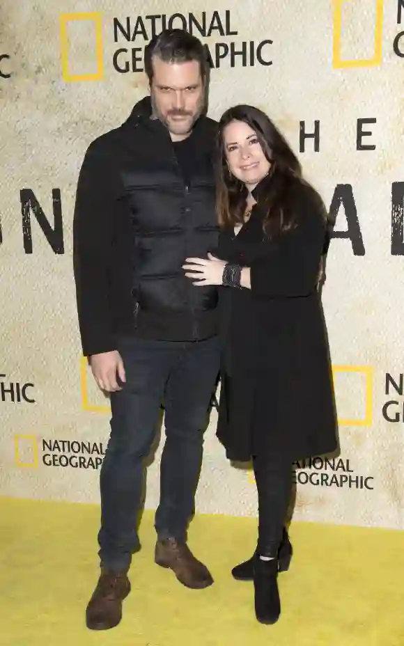 Holly Marie Combs and Mike Ryan