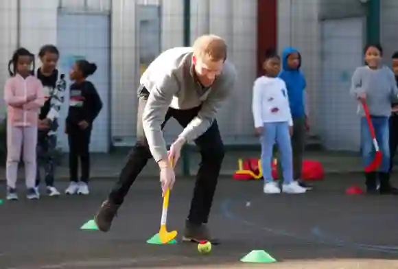 Prince Harry Visits StreetGames' Fit And Fed Half-term Initiative