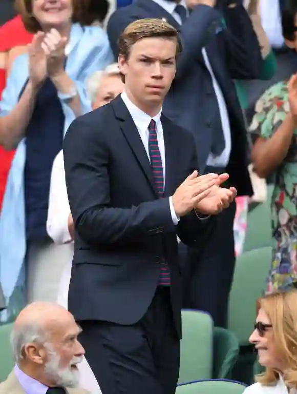 Will Poulter attends the Wimbledon 2019 Tennis Championships in London, England.
