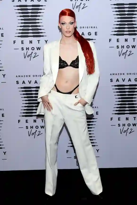 Gigi Goode attends Rihanna's Savage X Fenty Show Vol. 2 presented by Amazon Prime Video.