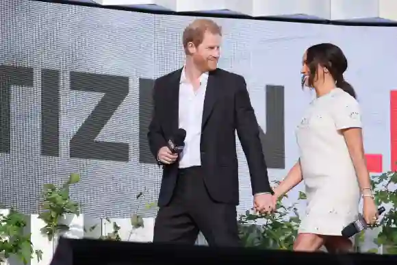 El príncipe Harry y la duquesa Meghan