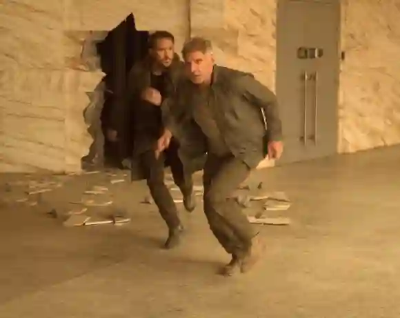 Ryan Gosling y Harrison Ford en 'Blade Runner 2049'
