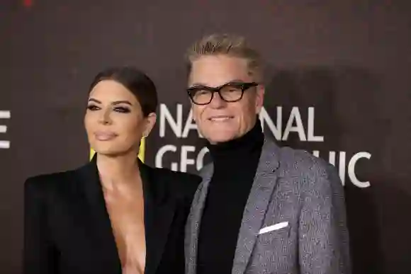 Lisa Rinna and Harry Hamlin attend the Nat Geo's "The Hot Zone: Anthrax" New York Premiere