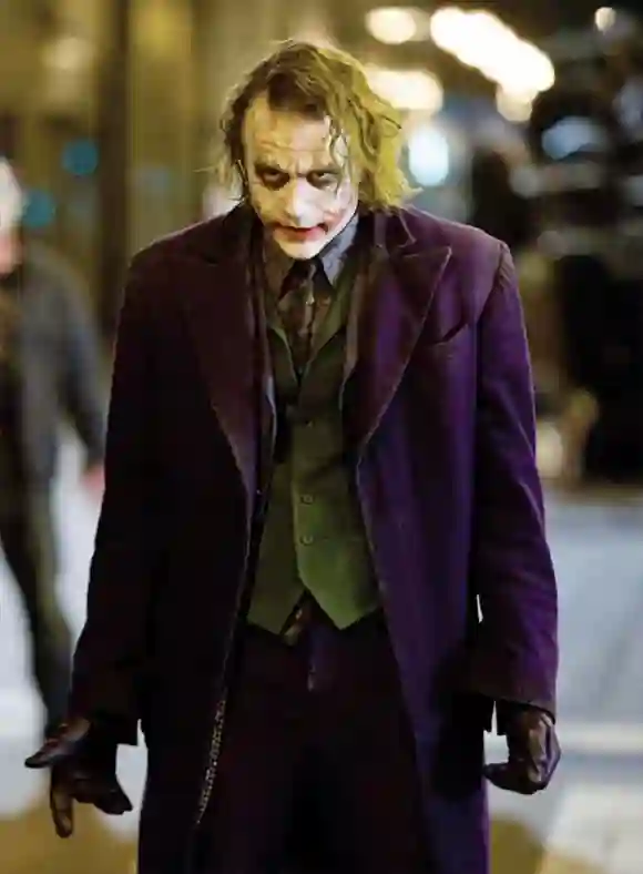 Heath Ledger as "The Joker" in ﻿The Dark Knight﻿ (2008), dir. Christopher Nolan.