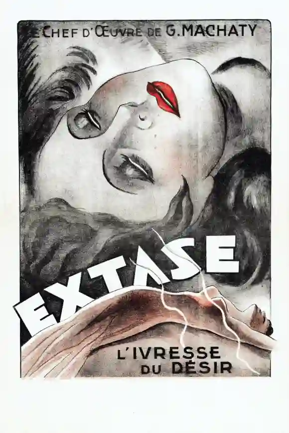 Hedy Lamarr movie Ecstasy﻿ (1933) poster Extase Czech film obscenity actress inventor career