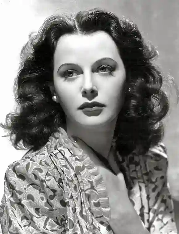 Hedy Lamarr: Headshot of the movie star actress inventor career Ecstasy