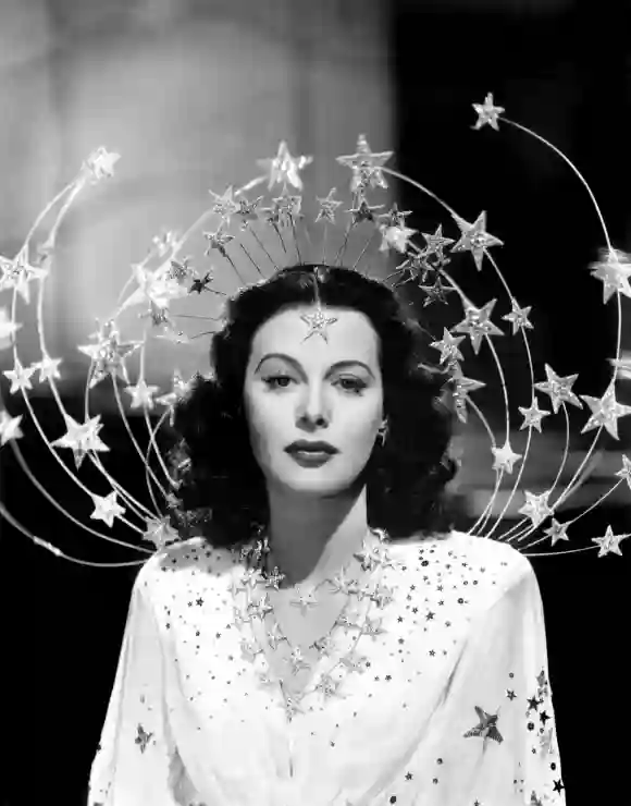 Hedy Lamarr in movie Ziegfeld Girl (1941) James Stewart actress inventor career