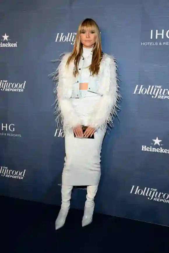 BEVERLY HILLS, CALIFORNIE - 07 MARS : Heidi Klum assiste à la soirée des nominations aux Oscars de The Hollywood Reporter à Spago le 07 mars 2022 à Beverly Hills, Californie. (Photo par Jon Kopaloff/Getty Images)