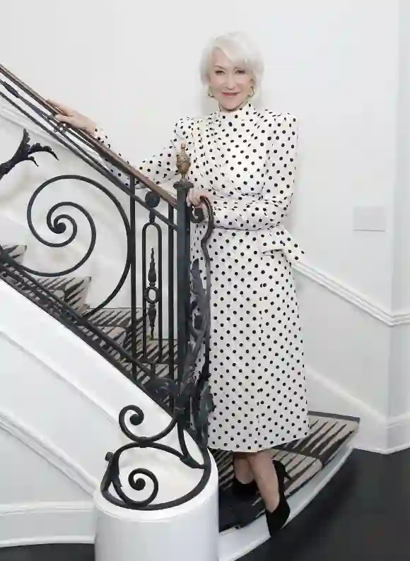 Helen Mirren joins L’Oréal Paris to celebrate the launch of Age Perfect Cosmetics.