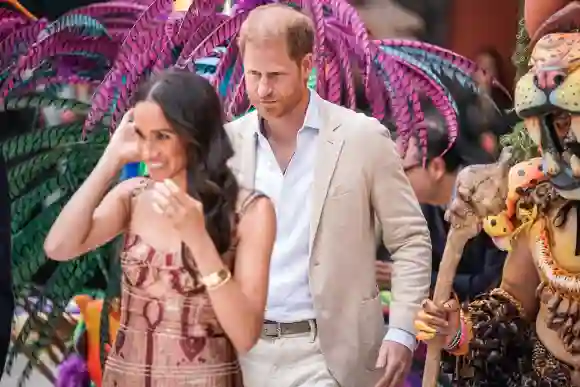 duchess meghan prince harry botogá colombia statement