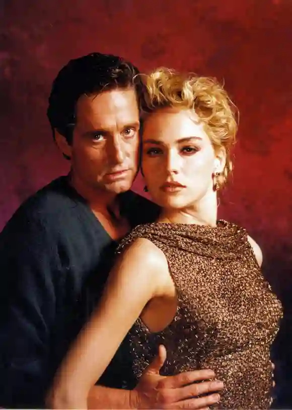Hottest On-Screen Couples: Michael Douglas and Sharon Stone in Basic Instinct movies films cast