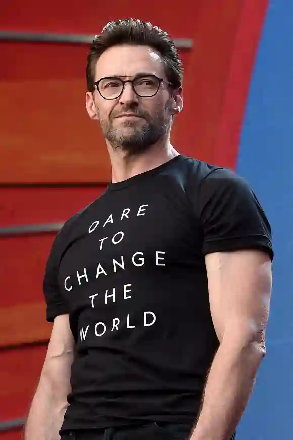 Hugh Jackman speaks onstage during the 2019 Global Citizen Festival: Power The Movement in Central Park on September 28, 2019 in New York City.