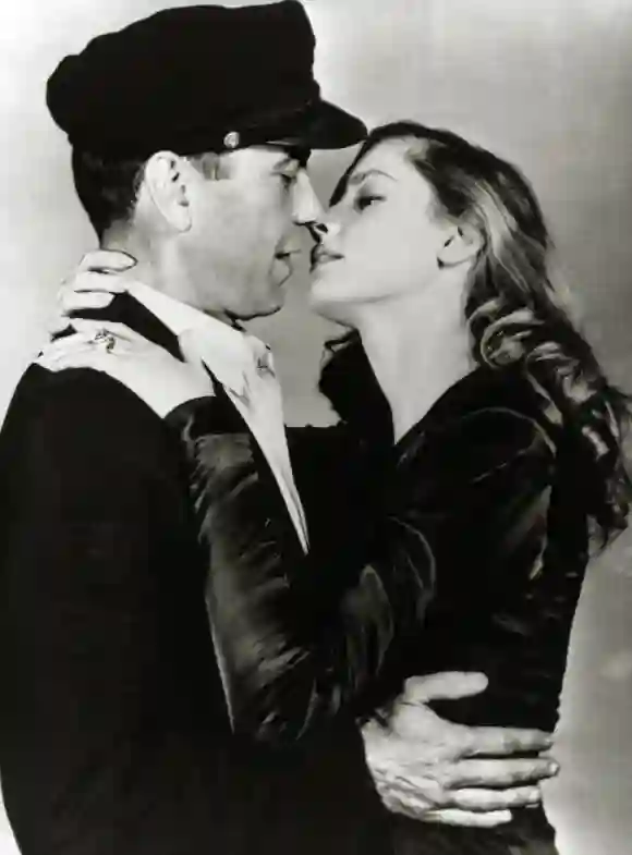 Humphrey Bogart and Lauren Bacall in ﻿To Have and Have Not﻿ (1944).