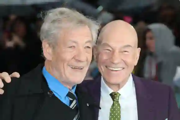 May 12 2014 London London UK UK Ian McKellen Patrick Stewart X Men Days Of Future Past