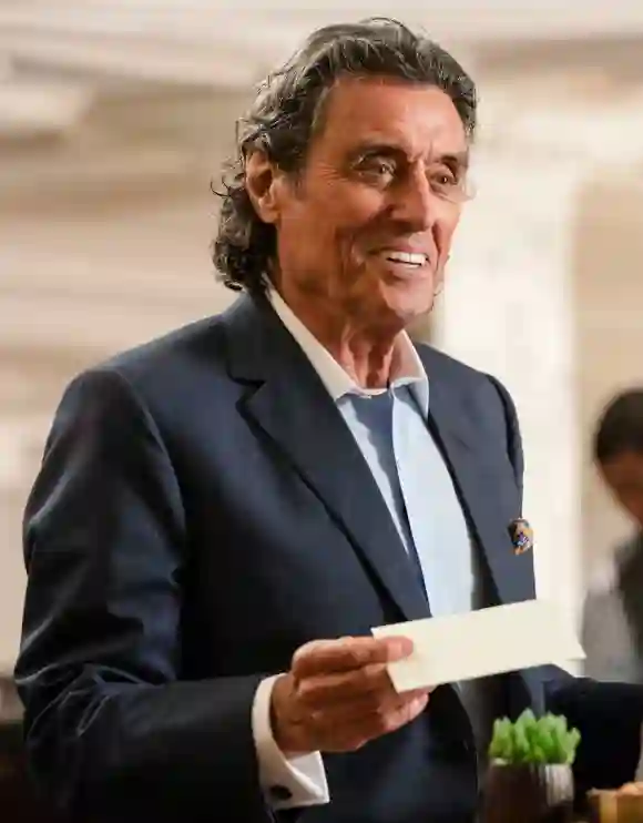 Ian McShane guest starred as "Sir Tobias Moore" in Law & Order: SVU﻿ season 21 and 22.