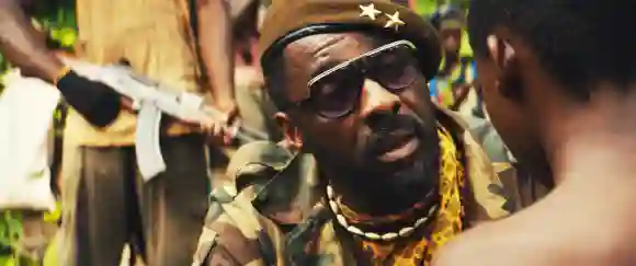 BEASTS OF NO NATION, Idris Elba, 2015. Bleecker Street Media/Courtesy Everett Collection Courtesy Everett Collection !AC