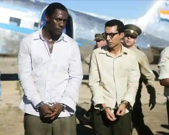 Idris Elba & Riaad Moosa Characters: Nelson Mandela, Ahmed Kathrada Film: Mandela: Long Walk To Freedom (UK/ZA 2013) Dir