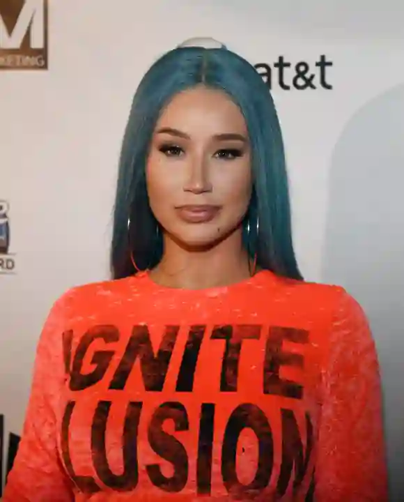 Rapper Iggy Azalea attends the WNBA All-Star Game 2019 beach concert at the Mandalay Bay Beach at Mandalay Bay Resort and Casino on July 26, 2019 in Las Vegas, Nevada