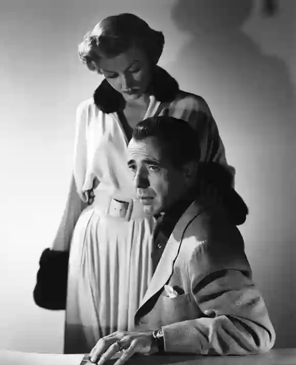 Humphrey Bogart y Gloria Grahame, En un lugar solitario (1950) dir. Nicholas Ray.