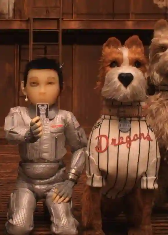 Isle of Dogs﻿ (2018) directed by Wes Anderson stop motion animation movie.